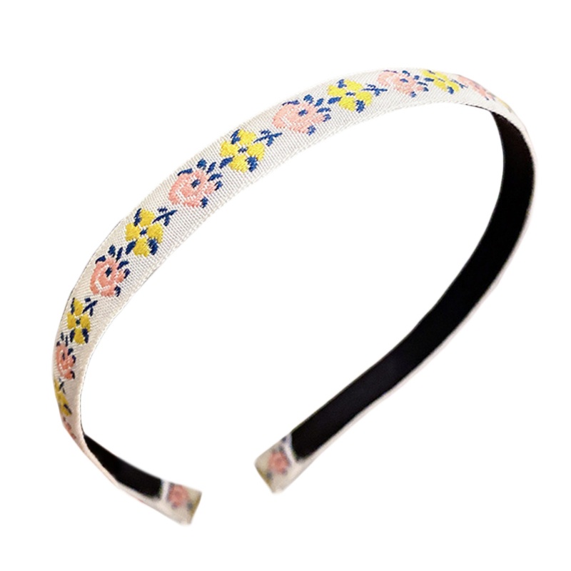 Băng Đô Vải Thêu Hoa Xinh Xắn Cho Nữ