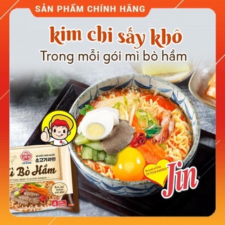 Mì Bò Hầm Ottogi lốc 8 gói . Hot.