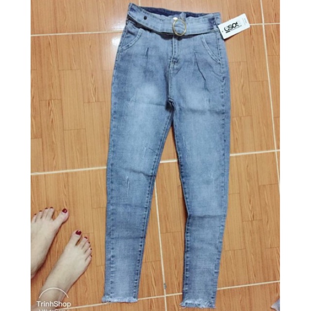 Quần Baggy khoen tròn