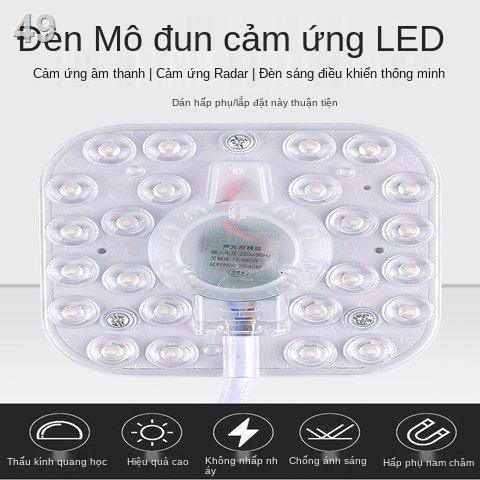 KĐèn LED điều khiển bằng giọng nói ánh sáng lối đi trần kỹ thuật radar âm thanh và thân hồng ngoại cảm biến hành