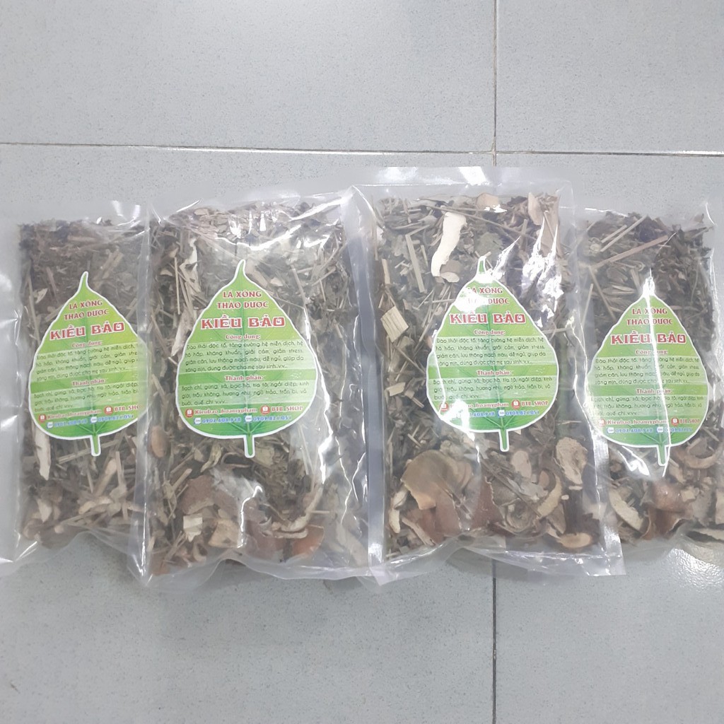 Lá xông cổ truyền hồi phục sức khoẻ, hỗ trợ xông cảm cúm, giảm béo làm đẹp
