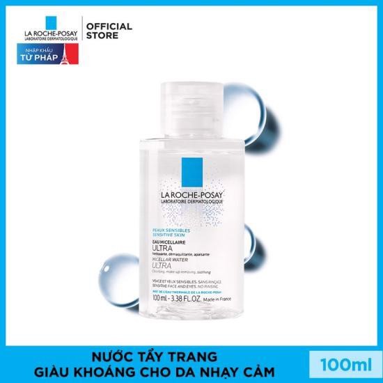 Nước tẩy trang cho da nhạy cảm La Roche Posay Micellar Water Ultra Sensitive Skin (100ml - 200ml - 400ml)