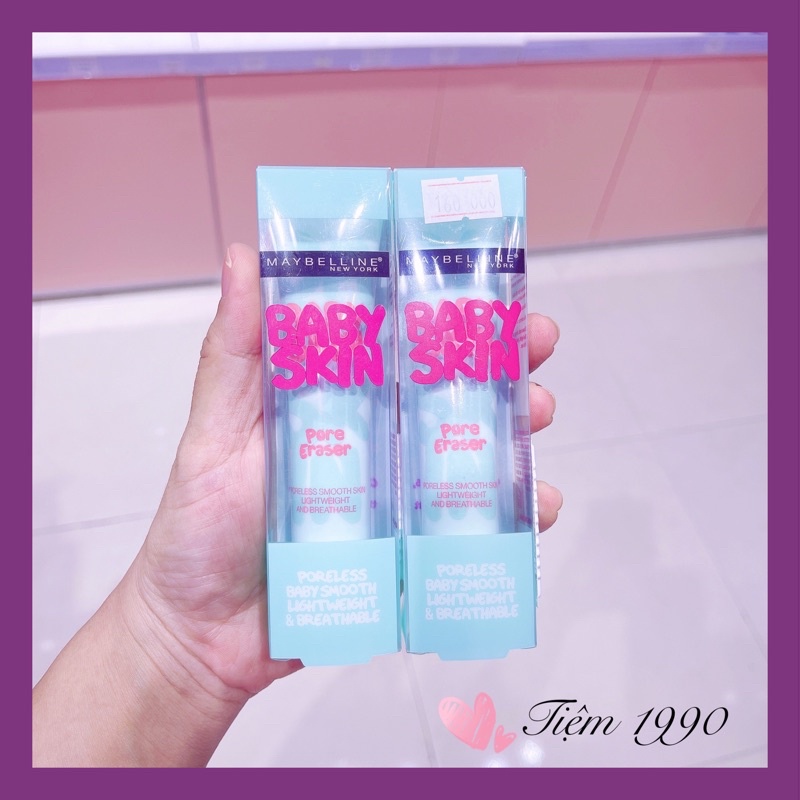 Kem lót mịn da che khuyết điểm Maybelline New York Baby Skin Pore Eraser Primer 22ml