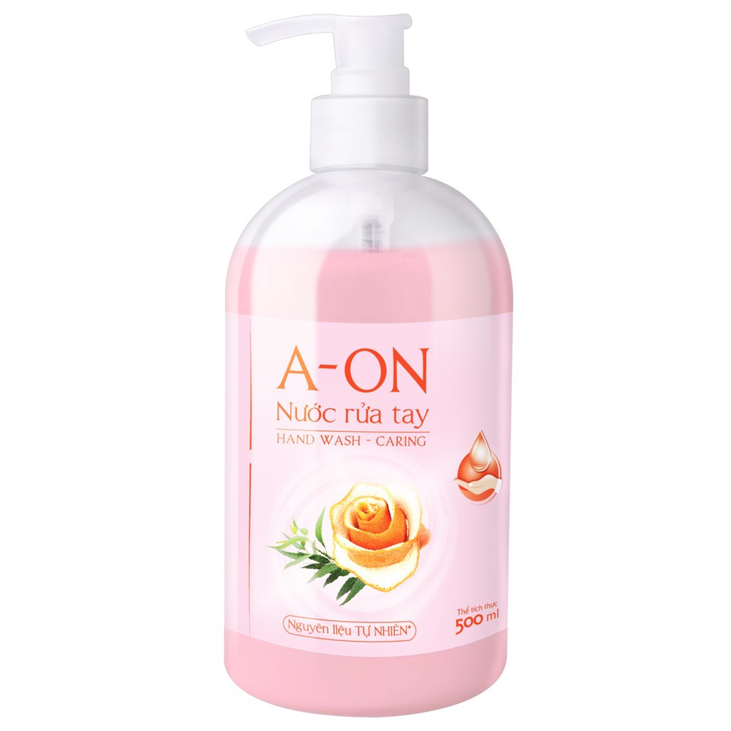 Nước rửa tay A-on 500ml nhiều mùi siêu dịu