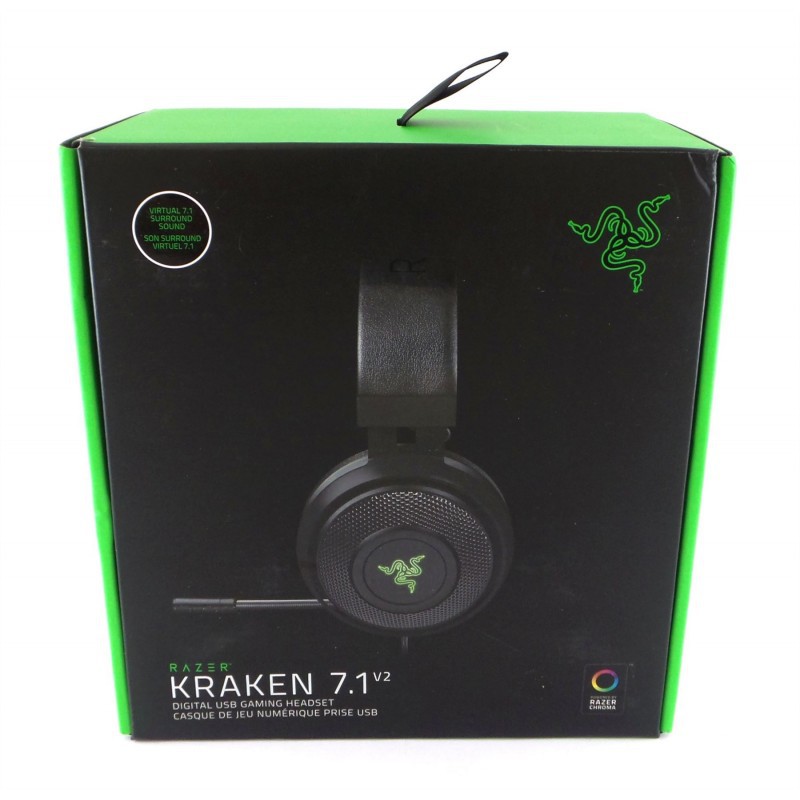 [ GIÁ SỐC ] - [ HOT ] - [ RẺ VÔ ĐỊCH ] -  Tai nghe Razer Kraken Black Edition - Chính Hãng Việt Nam - Mới 100%