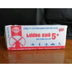 Sỉ 1 thùng Lương khô 5 ★ Hải Châu (60 cái)