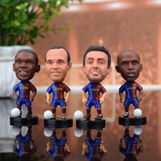 Tượng cầu thủ huyền thoại Iniesta Xavi Eto Henry Barcelona