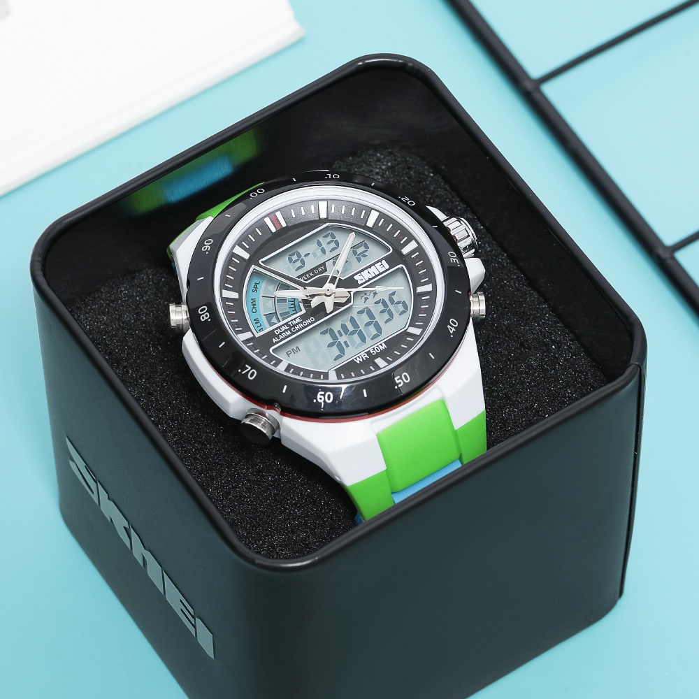 Đồng Hồ Nam Điện Tử Thể Thao Pin Nhật, Kháng Nước SKMEI - 1016CMGN - Hàng Chính Hãng