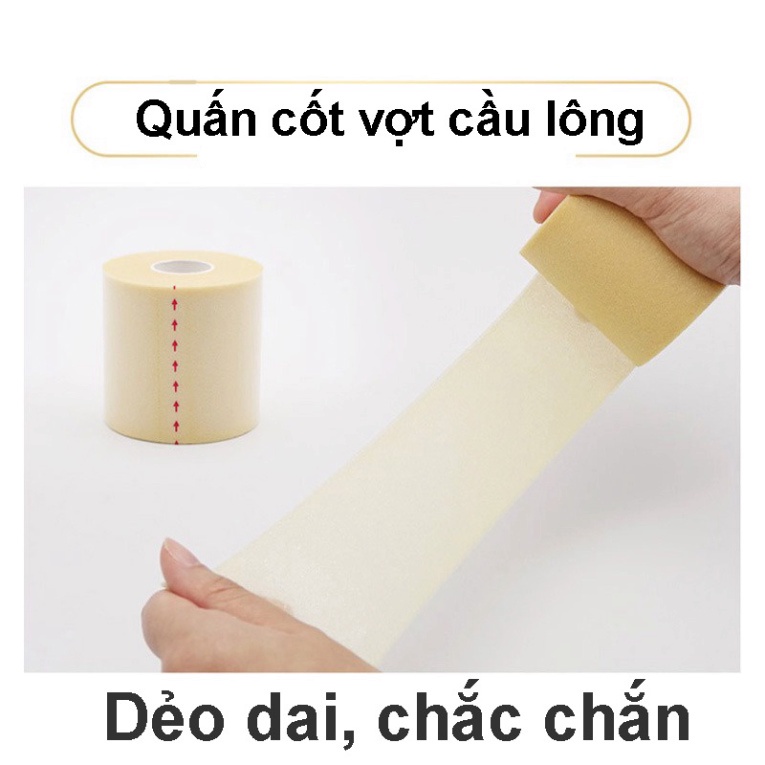 Quấn cán vợt cầu lông, quấn cốt vợt cầu lông, êm tay thấm hút mồ hôi Thịnh sport