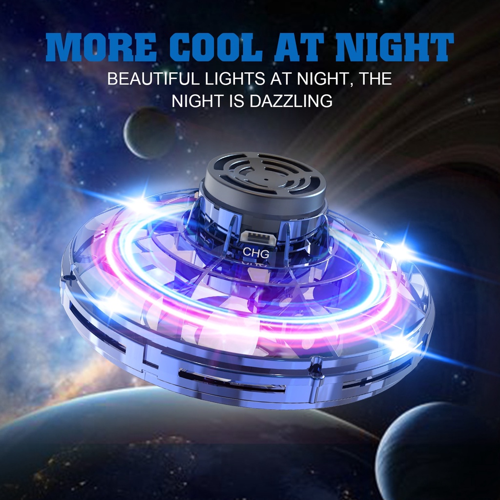 Con quay hồi chuyển mini FlyNova có đèn led