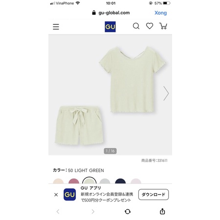Bộ quần áo Gu mặc hè nhật bản