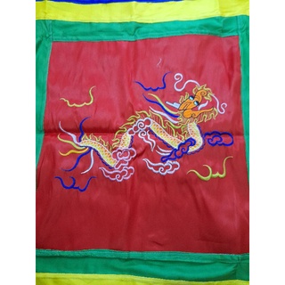 Cờ ông thêu rồng 2 mặt