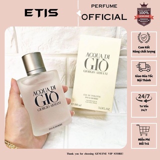 Nước Hoa Nam Dầu Thơm acqua di giò Trắng dung tích 100ml hương thơm nam tính sang trọng lịch lãm cuốn hút lưu hương lâu