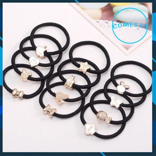 Chun Buộc Tóc🎁Freeship🎁5 Chun Cột Tóc Hàn Quốc Nhiều Hình(Giao Ngẫu Nhiên)
