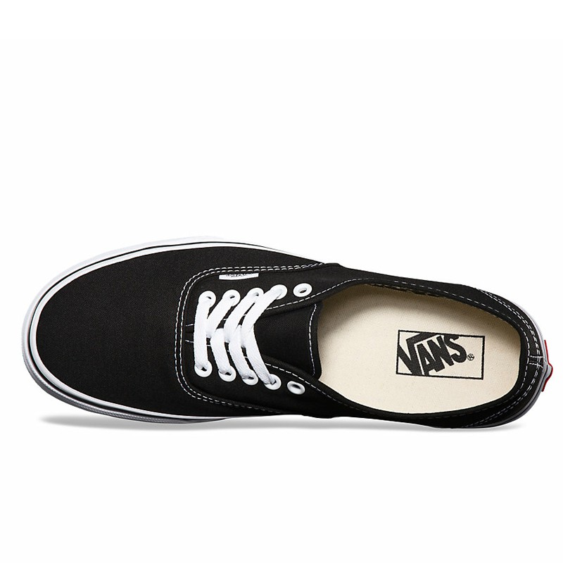 Giày Sneaker Unisex Vans Authentic Black White - VN000EE3BLK