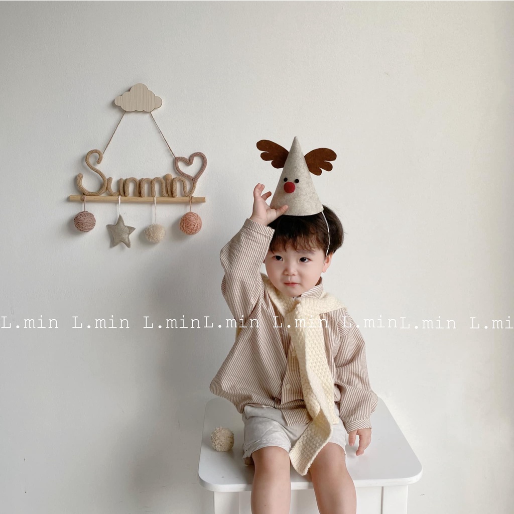 Mũ tuần lộc noel cho bé