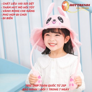 [CÓ VIDE THẬT] MŨ NÓN RỘNG VÀNH TAI THỎ - TAI THÚ BÓP HƠI TAI GIẬT VẪY NHIỀU MÀU HOTTREND1