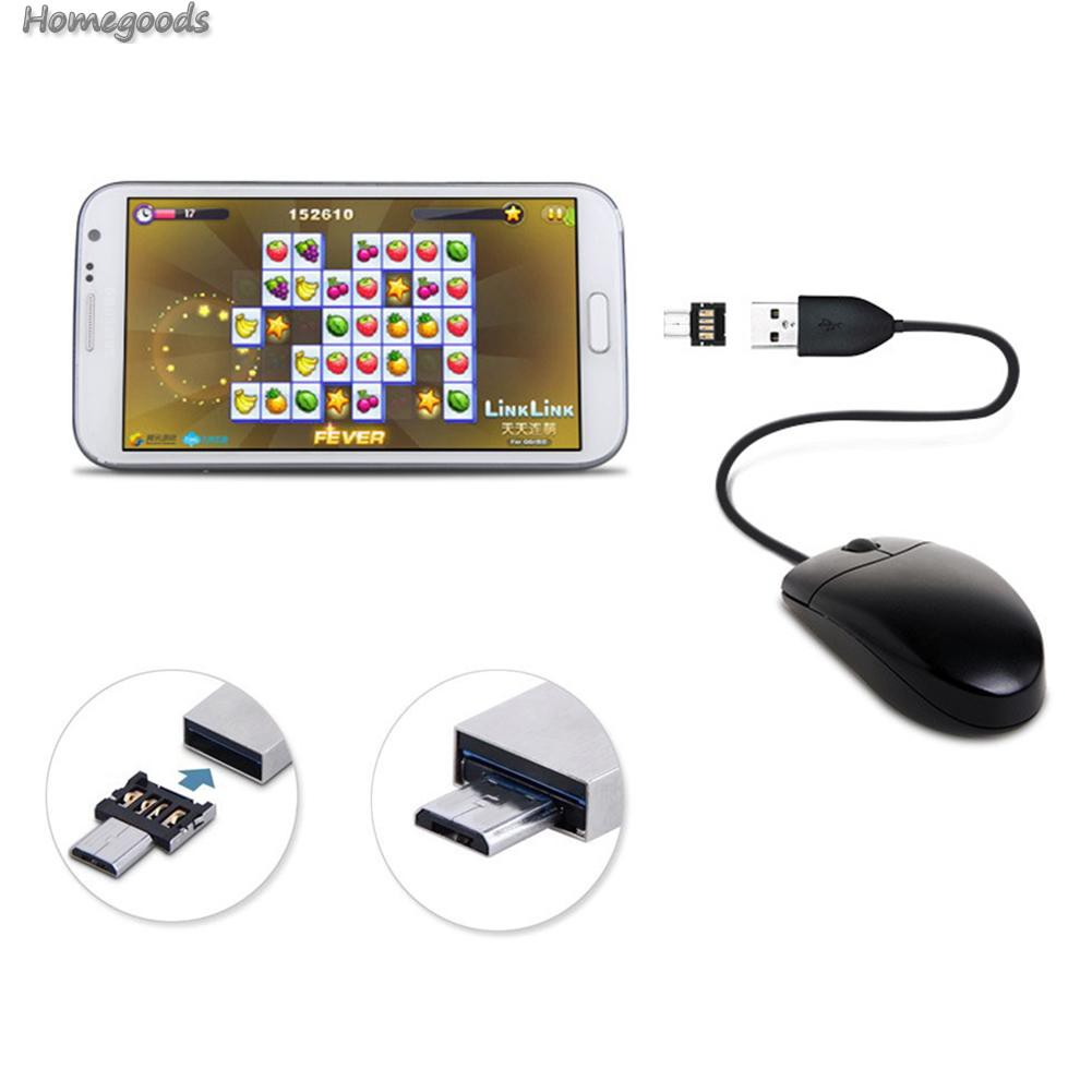 Set 5 Đầu Chuyển Đổi Otg Sang Micro Usb Cho Điện Thoại Android