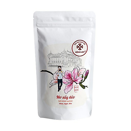 Ô MAI 12 MÙA HOA TÚI ZIP HỒNG LAM