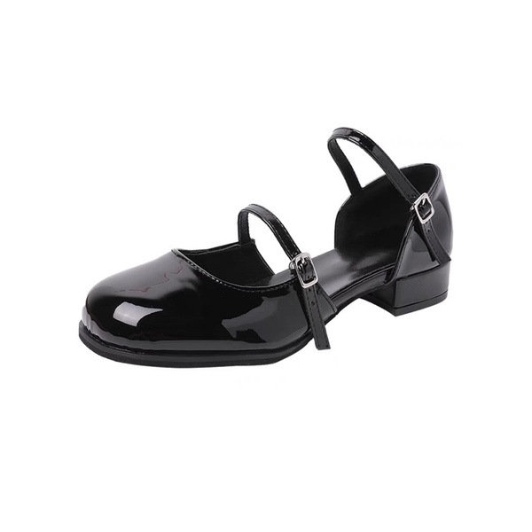 Giầy Marry Jane quai cài tiểu thư cao 2cm