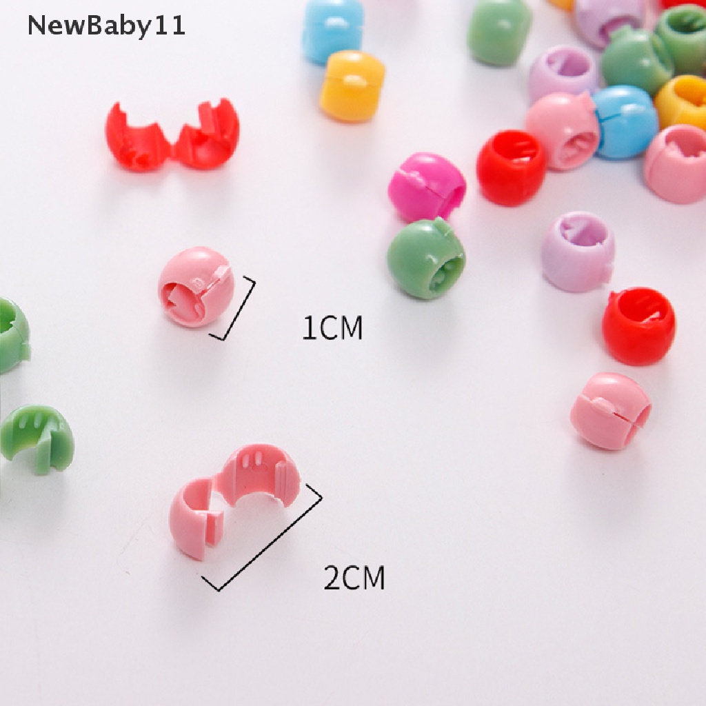 Kẹp Tóc Mini Bằng Nhựa Màu Kẹo Dễ Thương Cho Bé Gái