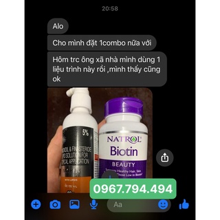 Thuốc mọc tóc Morr F5 ( Minoxidil 5% + Finasteride )