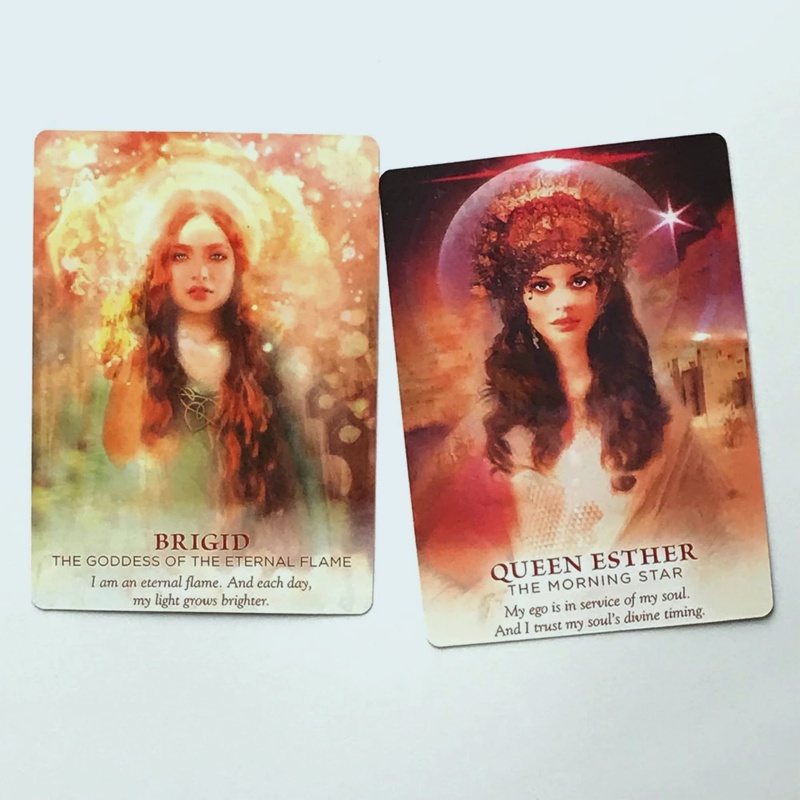 The Divine Feminine Oracle Bộ Bài Tarot 53 Lá Chất Lượng Cao