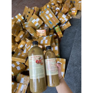 Cốt nghệ đen hạt gấc hạ thổ cho mặt 500ml