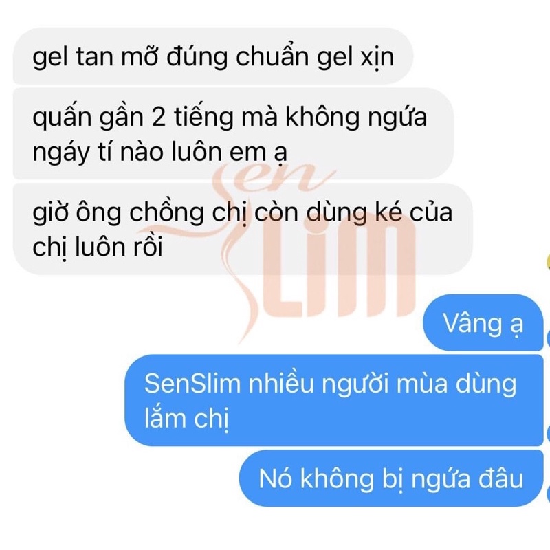 Gel Lạnh Tan Mỡ Senslim đốt mỡ đa tầng âm sâu Hàn quốc