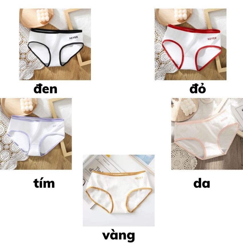 Quần lót nữ cotton cao cấp kháng khuẩn, quần chíp nữ siêu mềm mịn thoáng mát tôn dáng gợi cảm  Kingshop L002