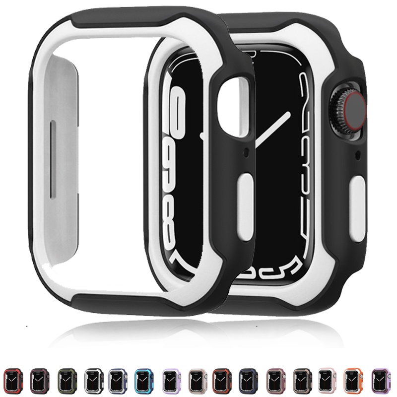 Ốp Bảo Vệ Mặt Đồng Hồ Thông Minh Apple Watch 40mm 41mm 44mm 45mm 8 7 6 5 4 SE