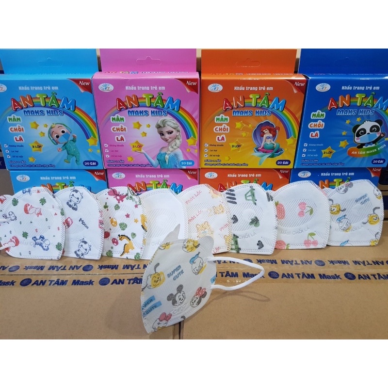 10 Khẩu Trang chụp gấu cho bé