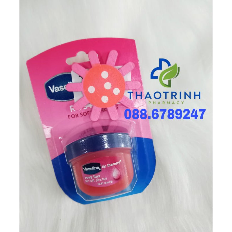 Sáp dưỡng môi - VASELINE ROSY LIPS (Hương Dâu)