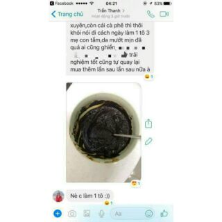 BỘT TẮM TRẮNG CAFE BƠ SỮA NGỌC LẠC