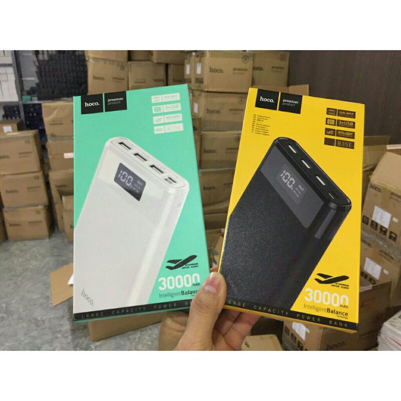 Sạc dự phòng hoco B35E 3000 mAh dung lượng cao, hàng cực tốt