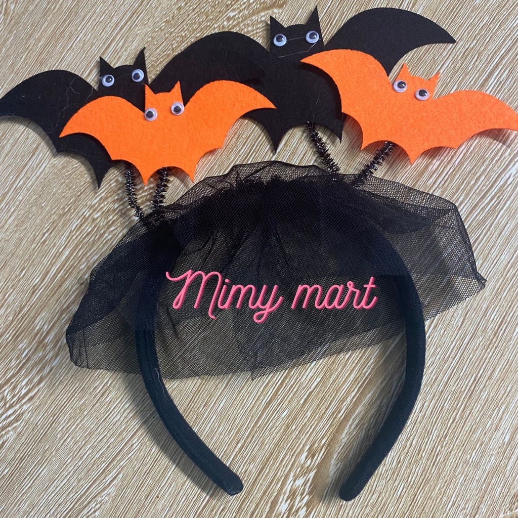 Bờm hóa trang halloween băng đô cài tóc hóa trang halloween