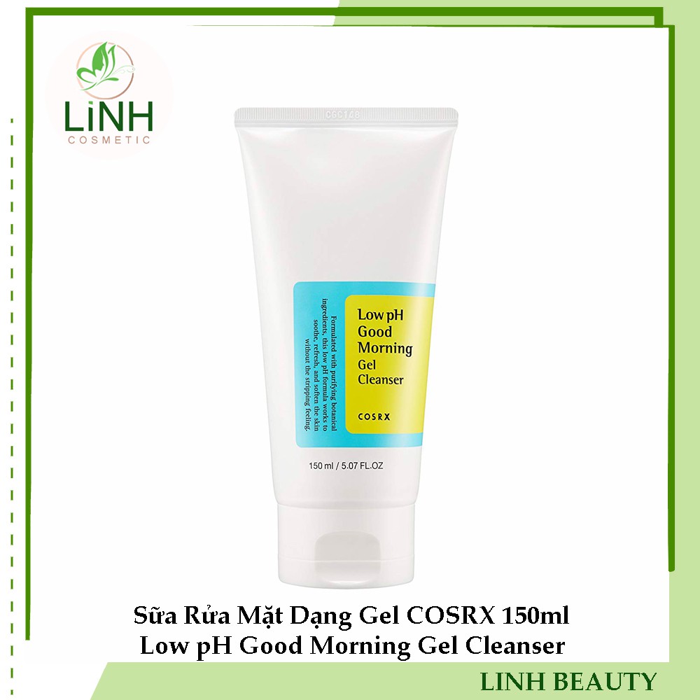 Sữa Rửa Mặt Dạng Gel COSRX Low pH Good Morning Gel Cleanser