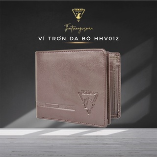 Ví Da Nam Chữ Thập Đỏ Hiện Đại Hợp Thời Trang VSMAN Chính Hãng Da Thật -  HHV012