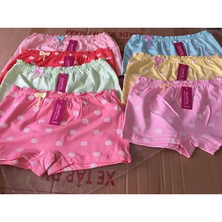 [COMBO SỐC] COMBO 5 quần lót đùi bé gái nơ