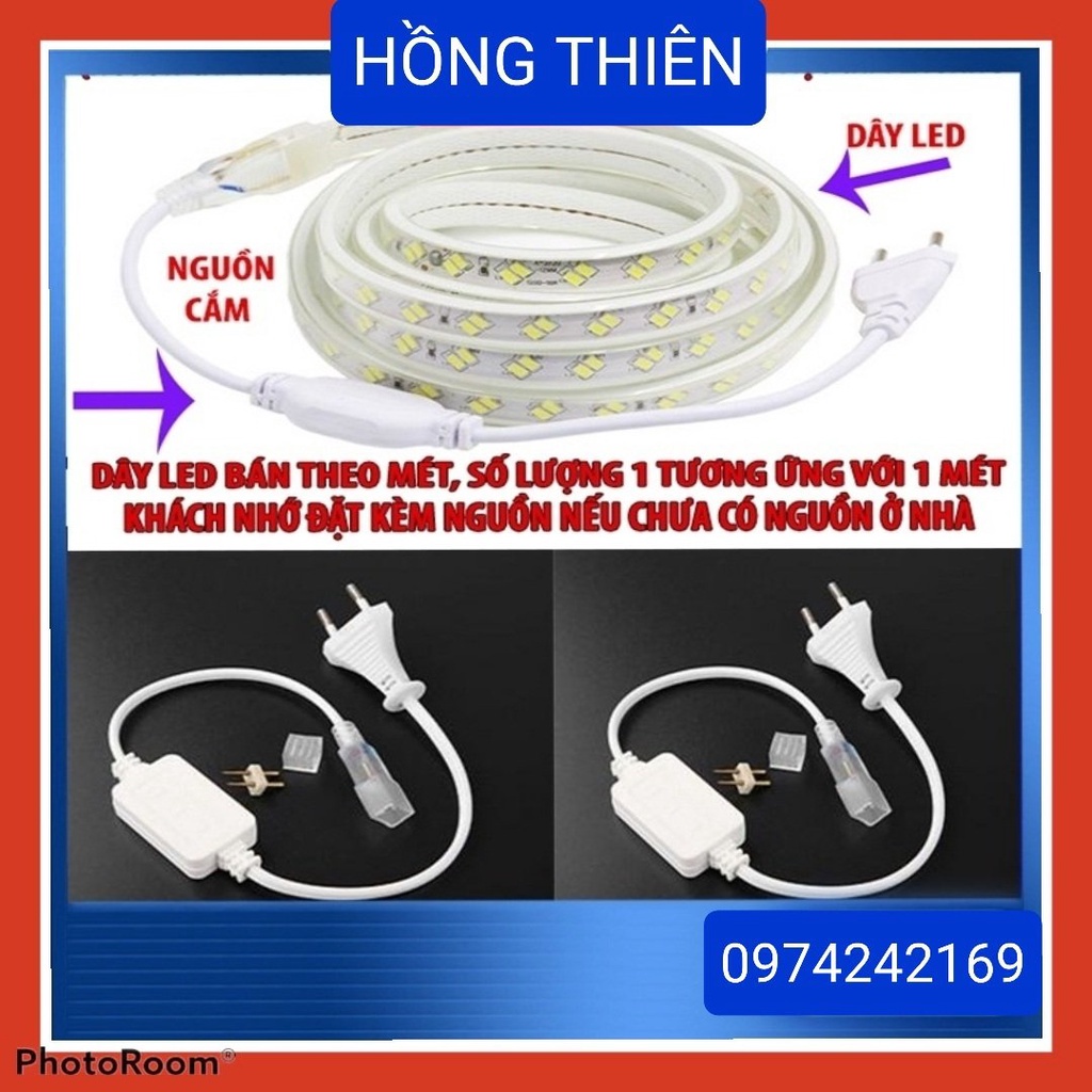 DÂY NGUỒN LED DÂY 5730/2835 220V