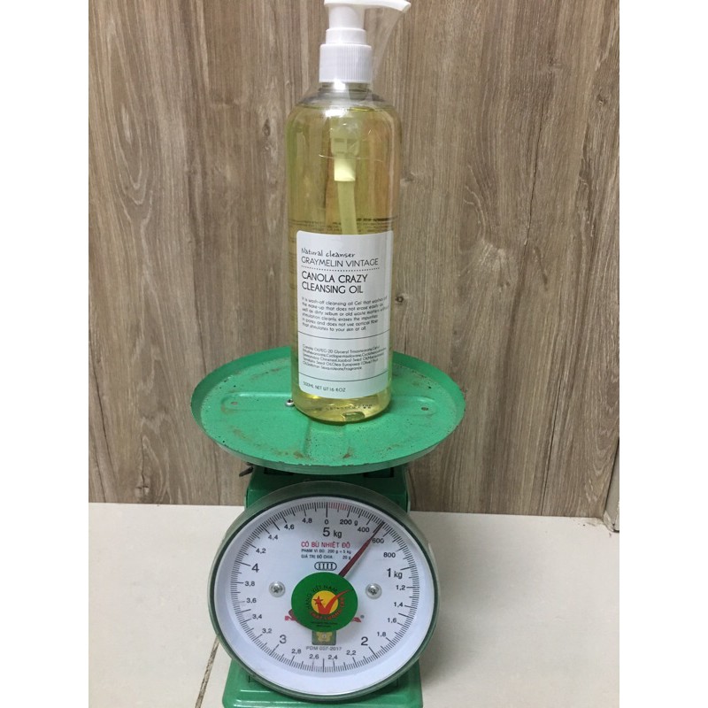 Dầu tẩy trang hoa cải Graymelin Canola Crazy Cleaning Oil (kèm bill) | BigBuy360 - bigbuy360.vn
