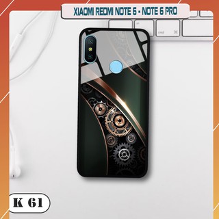 Ốp lưng kính 3D cho Xiaomi Redmi Note 6- Note 6 Pro