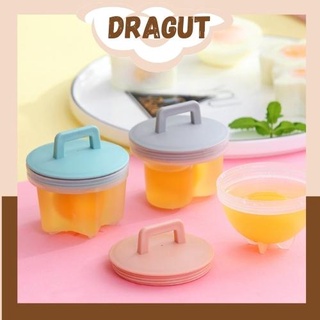 Bộ 4 khuôn hấp trứng kèm chổi quét dầu, hấp trứng, làm bánh cho bé ăn dặm
