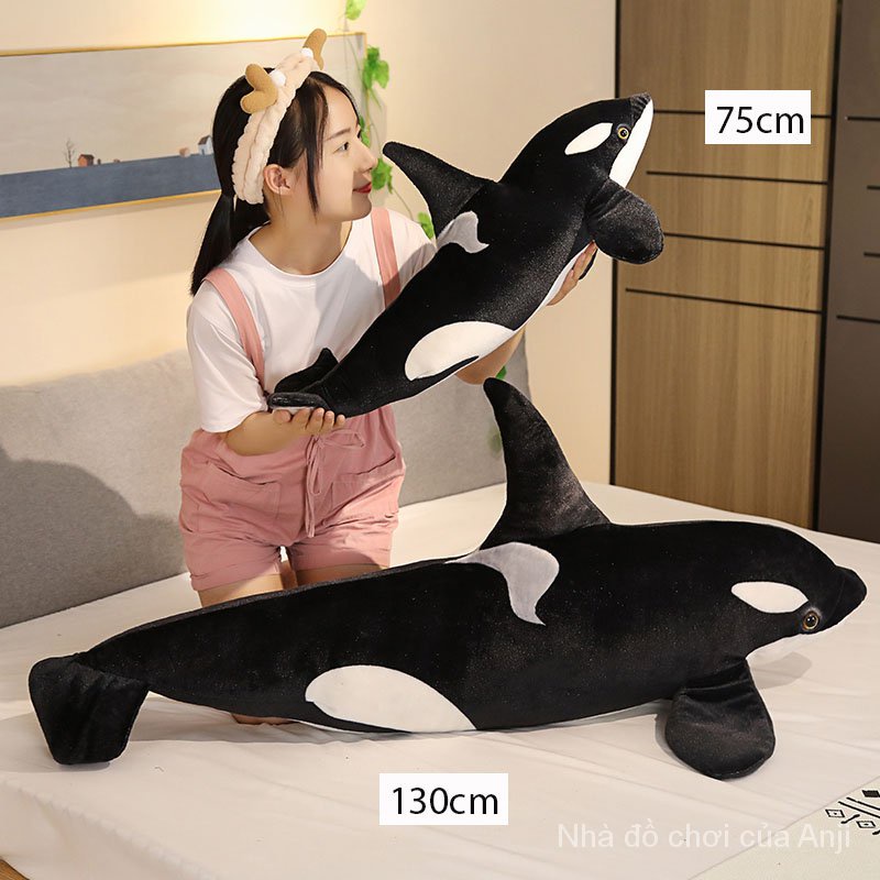 Đồ chơi nhồi bông Hình Cá Voi 2 Kích Thước
