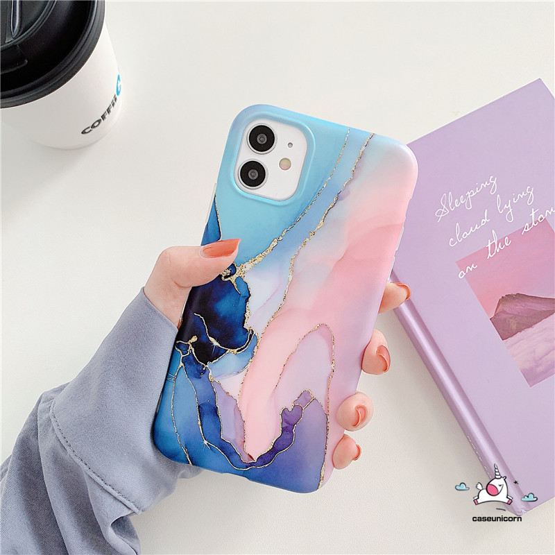 Ốp điện thoại IMD Silicon mềm họa tiết đá cẩm thạch thời trang cho iPhone 12 7 Plus 8 Plus 12 mini 7 8 X XR XS MAX 11 12 Pro Max | BigBuy360 - bigbuy360.vn