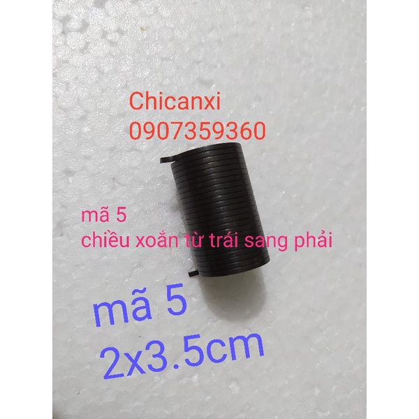 Lò xo xoáy máy giặt - Lò xo côn máy giặt