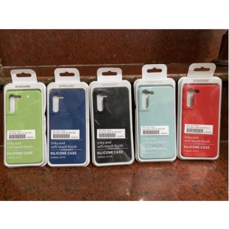 Ốp lưng Silicon cover chống bẩn cho Samsung S21 FE mềm mịn màu kẹo ngọt