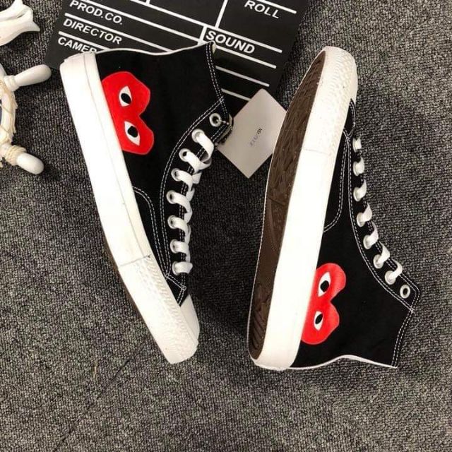 Combo 2 đôi Converse trái tim size 37 ❤