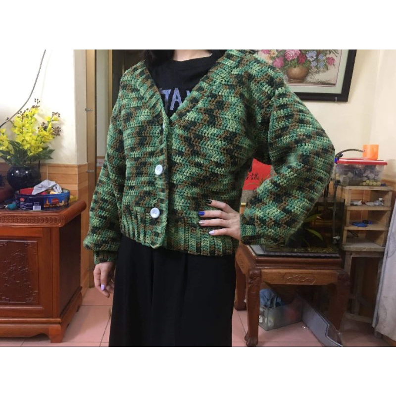 Len Yoah wool Màu Loang