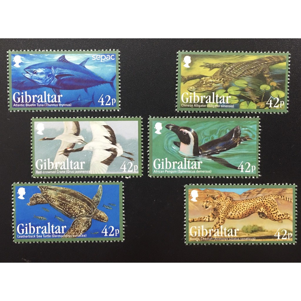 [16850] TEM GIBRALTAR MNH - ĐỘNG VẬT.